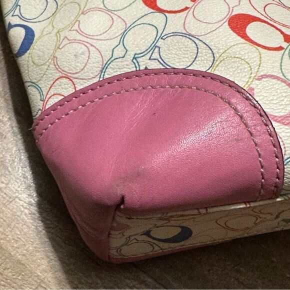 Coach Chelsea Multicolor Tote and Wristlet Set - Picture 13 of 14